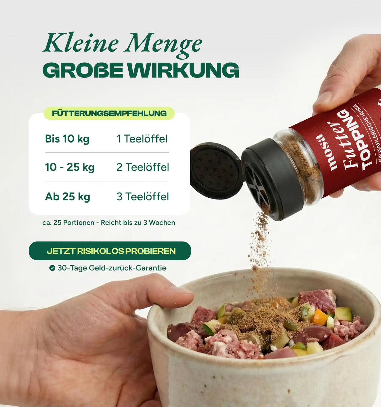 Futtertopping Pansen